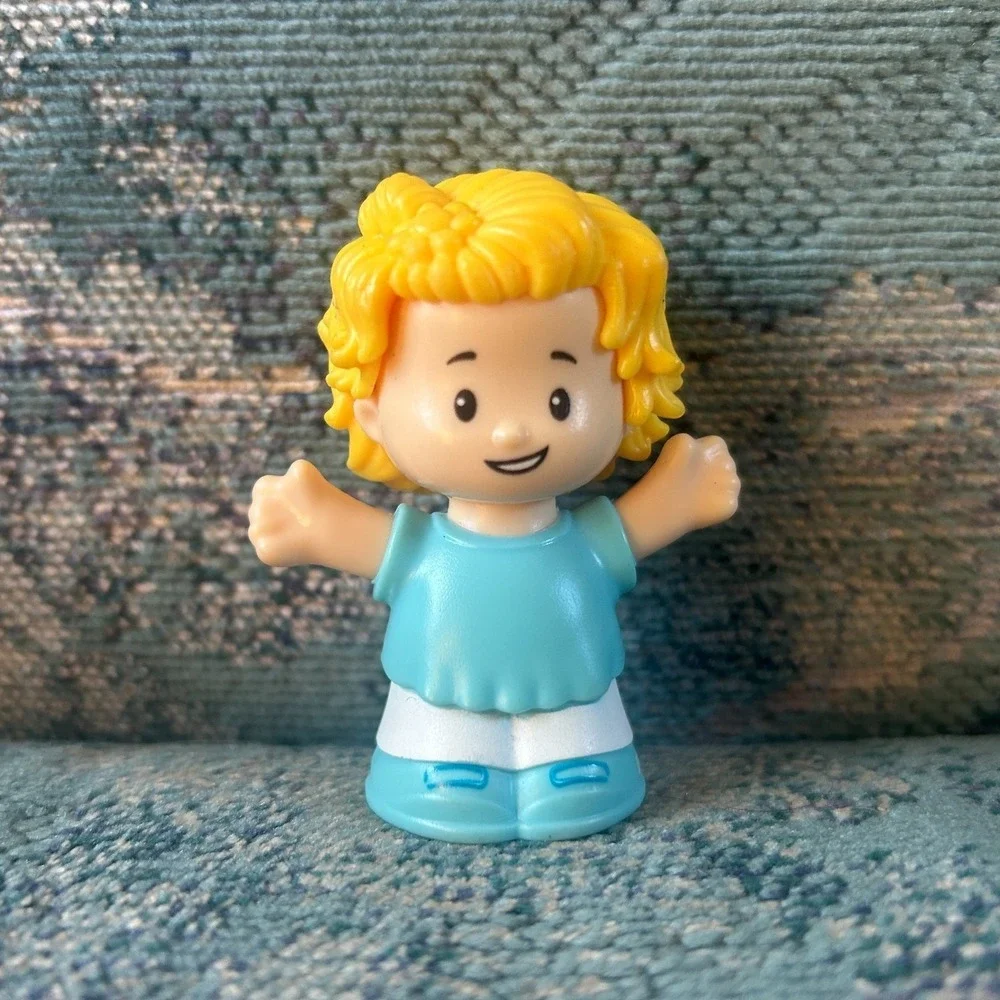 Lot Of 7 Fisher Price Little People Cinderella Elsa Barbie African Wheelchair